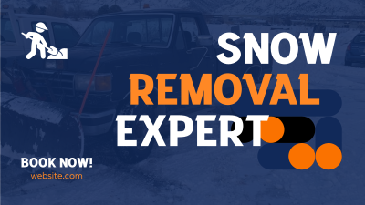 Snow Removal Expert Facebook event cover Image Preview