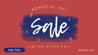 Memorial Day Promo Facebook Event Cover Design