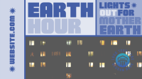 Mondrian Earth Hour Reminder Video Image Preview