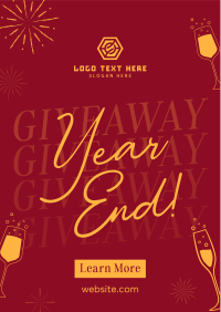 Year End Giveaway Flyer Image Preview