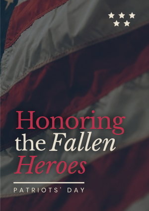 Honoring Fallen Soldiers Flyer Image Preview