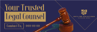 Trusted Legal Counsel Twitter Header Image Preview