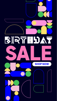 It's your Birthday Sale TikTok video Image Preview