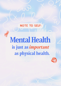 Mental Health Quote Flyer Design