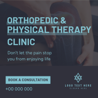 Orthopedic and Physical Therapy Clinic Linkedin Post Image Preview