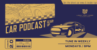Fast Car Podcast Facebook Ad Design