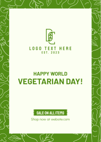 Vegetarian Day Poster Image Preview