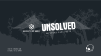 Unsolved Mysteries YouTube Banner Image Preview