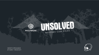 Unsolved Mysteries YouTube Banner Design