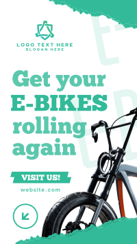 Rolling E-bikes Instagram reel Image Preview