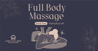 Body Massage Promo Facebook Ad Design