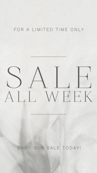 Minimalist Luxurious Sale Video Image Preview