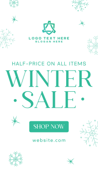 Winter Wonder Sale Instagram Reel Image Preview