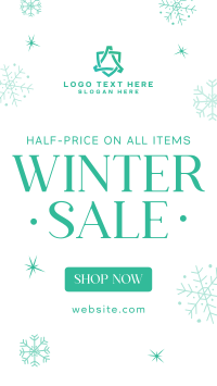 Winter Wonder Sale Instagram Reel Design