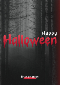 Scary Halloween Flyer Design
