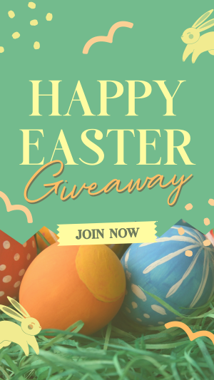 Quirky Easter Giveaways Instagram story Image Preview