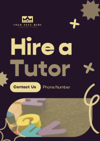 Junior Private Tutor Flyer Image Preview