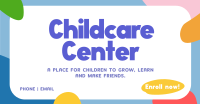 Simple Bubble Daycare Facebook ad Image Preview