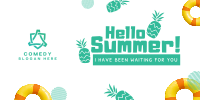 Hello Summer Twitter post Image Preview