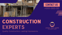 Modern Construction Experts Facebook event cover Image Preview