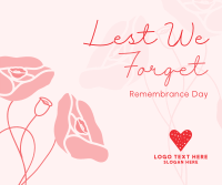 Remembrance Flowers Facebook Post Image Preview