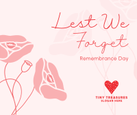 Remembrance Flowers Facebook post Image Preview