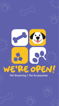 Pet Store Now Open YouTube short Image Preview