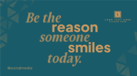 Geometric Positive Message Animation Preview
