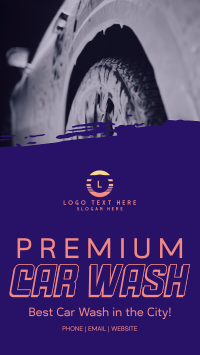 Premium Car Wash Instagram Story Preview