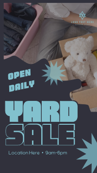 Quirky Yard Sale Instagram story Image Preview