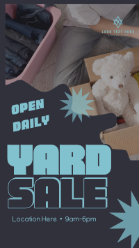 Quirky Yard Sale Instagram Story Preview