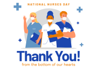 Nurses Appreciation Day Postcard Image Preview