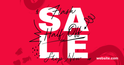 Doodly Generic Flash Sale Facebook ad Image Preview