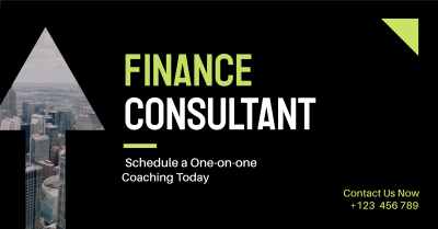 Finance Consultant Facebook ad Image Preview