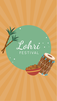 Lohri Fest Instagram Story Image Preview