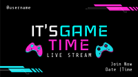 Game Time Facebook event cover Image Preview