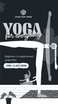 Join A Class Yoga TikTok video Image Preview