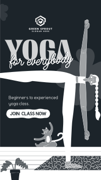 Join A Class Yoga TikTok Video Image Preview