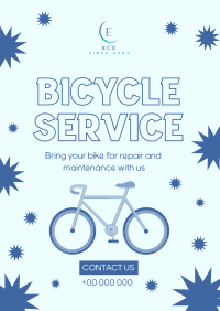 Plan Your Bike Service Poster Image Preview