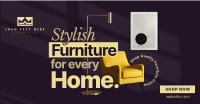 Shop Minimalist Furniture  Facebook Ad Design