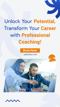 Professional Career Coaching Facebook Story Design