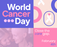 Funky World Cancer Day Facebook Post Design