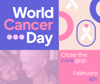 Funky World Cancer Day Facebook post Image Preview