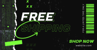 Grungy Street Shipping Facebook ad Image Preview