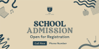 Fun Kids School Admission Twitter post Image Preview