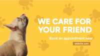 We Care Veterinary Facebook Event Cover Design