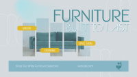 Household Furniture Store Facebook Event Cover Preview