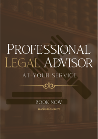 Legal Advisor At Your Service Flyer Image Preview