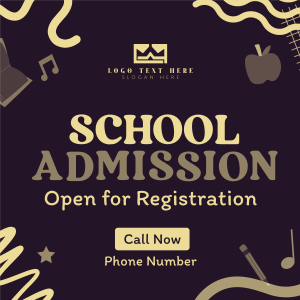 Fun Kids School Admission Instagram post Image Preview