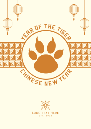 Tiger Paw Coin Flyer Image Preview